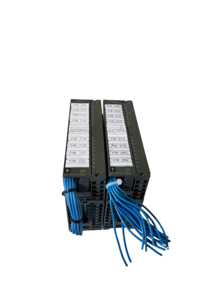 Siemens Simatic S7-300 Analog I/O Module Bundle — 2x 6ES7 335-7HG01-0AB0, 2x 6ES7 332-5HD01-0AB0, 2x 6ES7 331-7KF02-0AB0 (6 Modules Total)