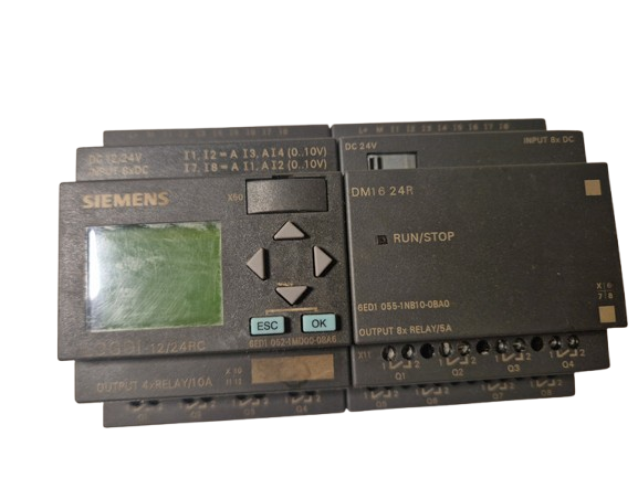 Siemens Simatic LOGO! 6ED1052-1MD00-0BA0, 6ED1055-1NB10-0BA0