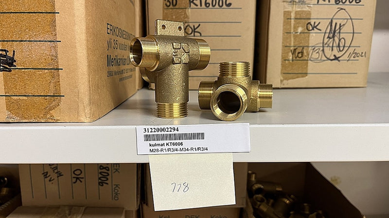 Brass Fittings Lot 14,000+ pcs | Messinkiosat Iso Erä