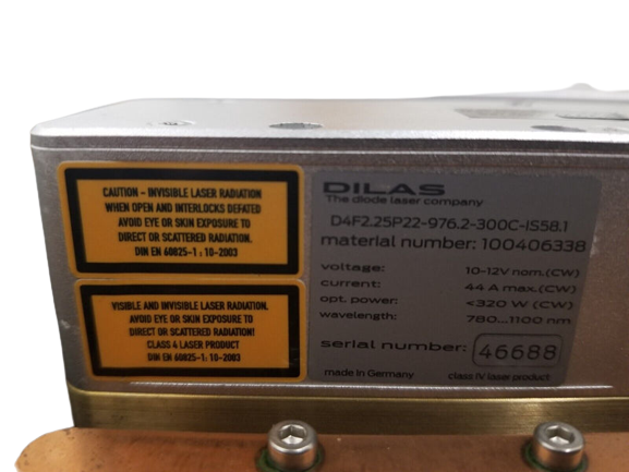 DILAS Rofin Coherent 10KW Max CW Fiber Lasers Series 630-1100nm For Fiber Laser