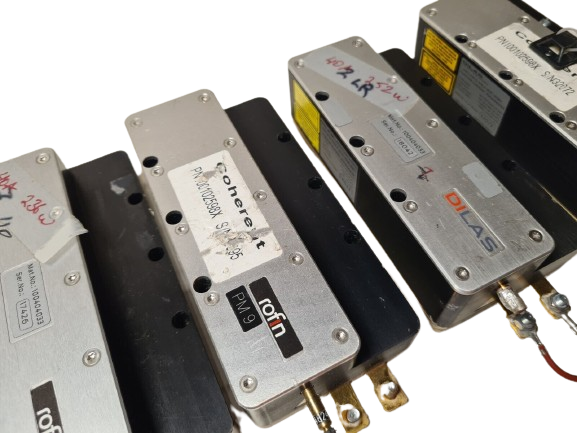 5x Coherent/Rofin 300W DILAS D4F2P22 40A 10-12V Fiber Diode Laser 780-1100nm #18