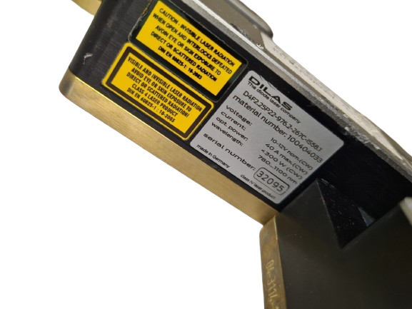 5x Coherent/Rofin 300W DILAS D4F2P22 40A 10-12V Fiber Diode Laser 780-1100nm #18