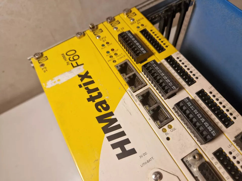 HIMA HIMAtrix F60 Power Supply + HIMA CPU 01 + DI 32 + DIO 24/16