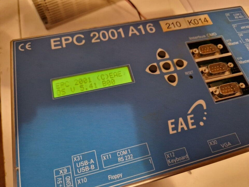 EAE EPC 2001 A16 210 K014 Control Module