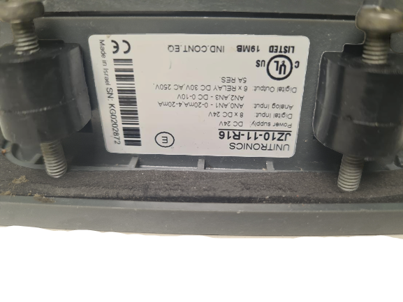Unitronics Jazz JZ10-11-R16 PLC Control With Integrated HMI