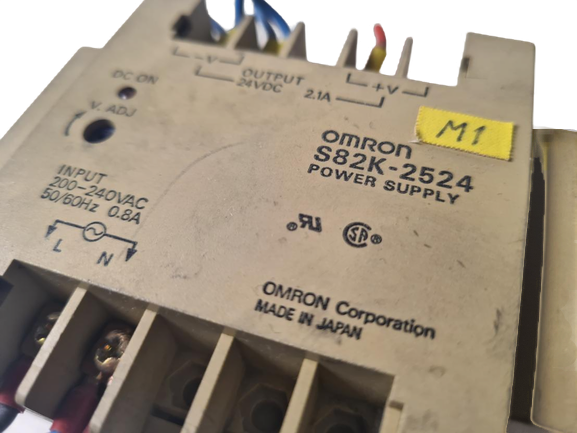 Omron S82K-2524 Power Supply 24VDC 2.1A
