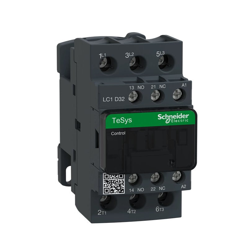 Schneider Electric LC1D32M7 Contactor, TeSys Deca, 3P(3NO)