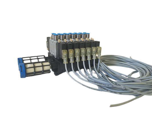 Festo CPE14-M1BH-5j-1/8 Solenoid Pilot Valve Total 7 soleniod valves in the block
