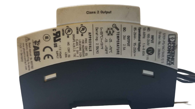 Phoenix Contact STEP-PS/1AC/24DC/2.5 Power Supply