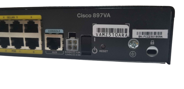 Cisco 890 Series 897VA C897VA-K9 V01 with OEM PSU