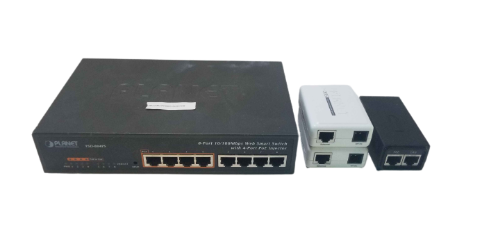 Planet fsd-804ps 8-port 10/100 web smart switch with 4 poe port