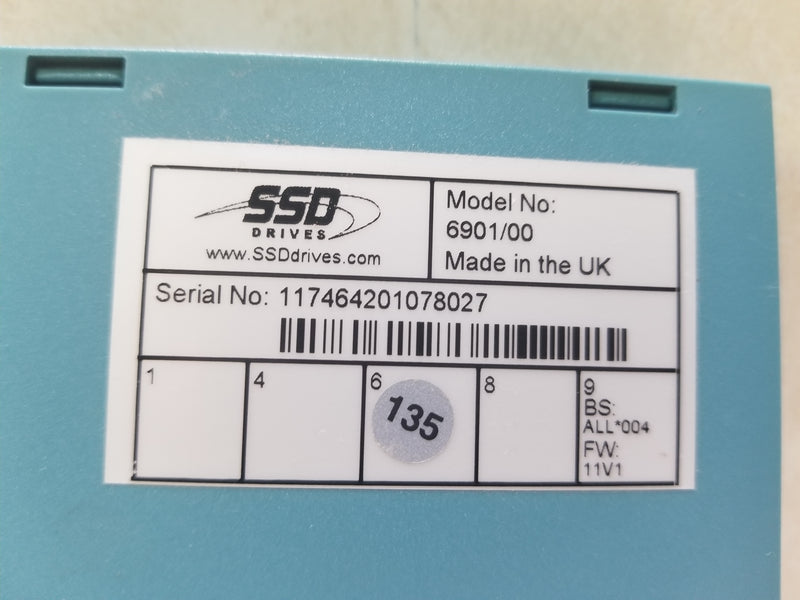 Parker SSD Motor Drive Keypad Model 6901/00 UK