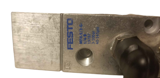 Festo Pneumatic Solenoid Valve w/ Coil MFH-5/3G-1/4-B 19787 Valve function