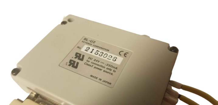 Keyence BL-U2 Laser Bar Code Scanner w/ Power Supply