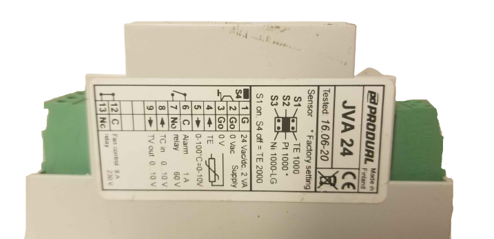 PRODUAL Jva 24 Temperature Controller