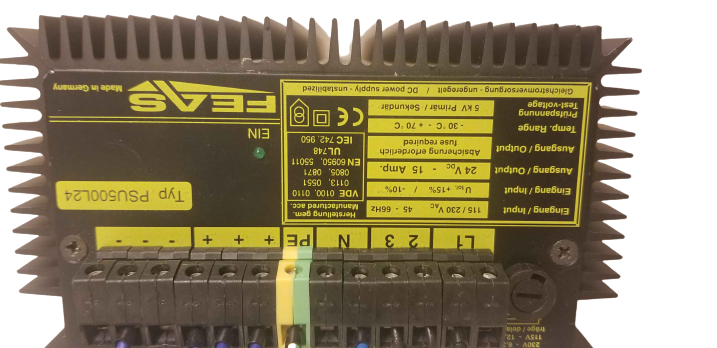 FEAS PSU500L24 24Vdc 15A Power Supply