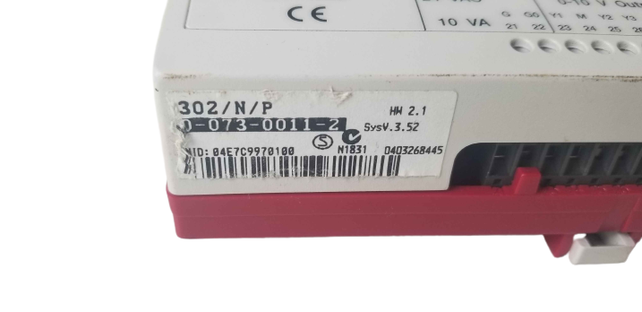 Tac Xenta 302 / N/P 0-073-0011-2 Hw 2.2 Rev 3.74 Controller Programmable