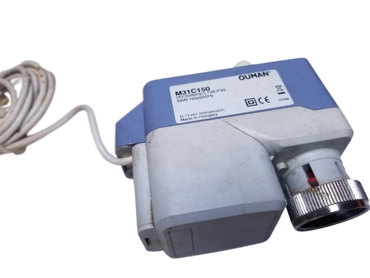 Ouman M31C150 3-point controlled valve motor 24 VAC