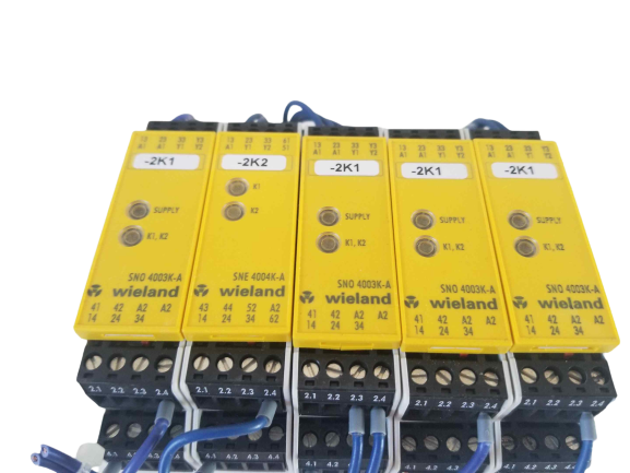 Lot of 5x Wieland Typ SNO 4003K-A Safety Relay Switch E-stop