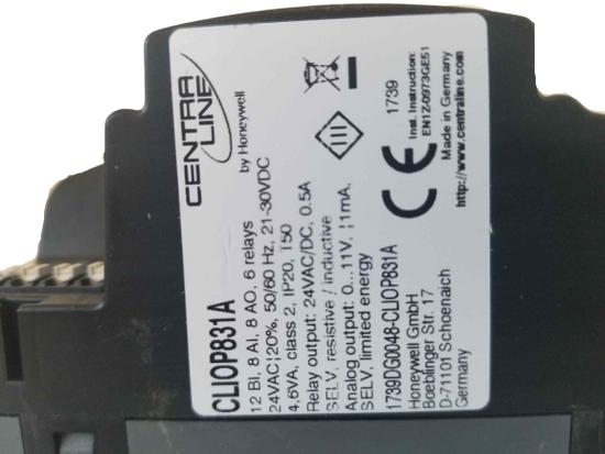 HoneyWell CLIOP831A Centraline PLC Controller 24VDC 