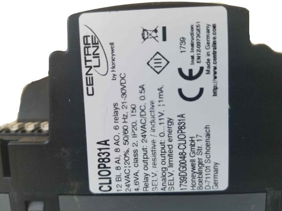 HoneyWell CLIOP831A Centraline PLC Controller 24VDC 