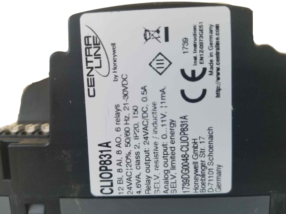 HoneyWell CLIOP831A Centraline PLC Controller 24VDC