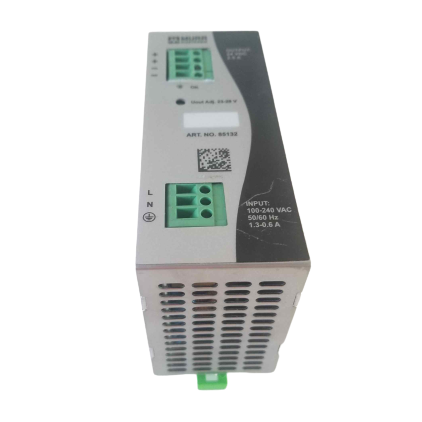 Murr Elektronik 85132 Switch Mode Power Supply, Eco-Rail-2 2.5-100-240/24, 23-28V  DC