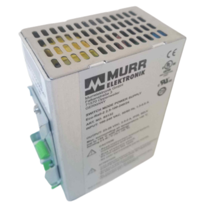 Murr Elektronik 85132 Switch Mode Power Supply, Eco-Rail-2 2.5-100-240/24, 23-28V  DC