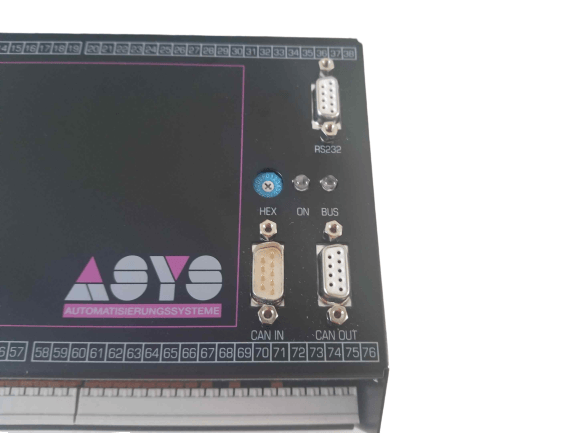 Elrest 73230 Automationssysteme 10803036 ASYS/CAN/M3/CPU167E/V1.51
