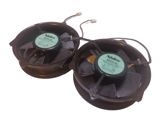2x Fan Nidec Betasl BKV 301 216/77 24VDC 1.40A