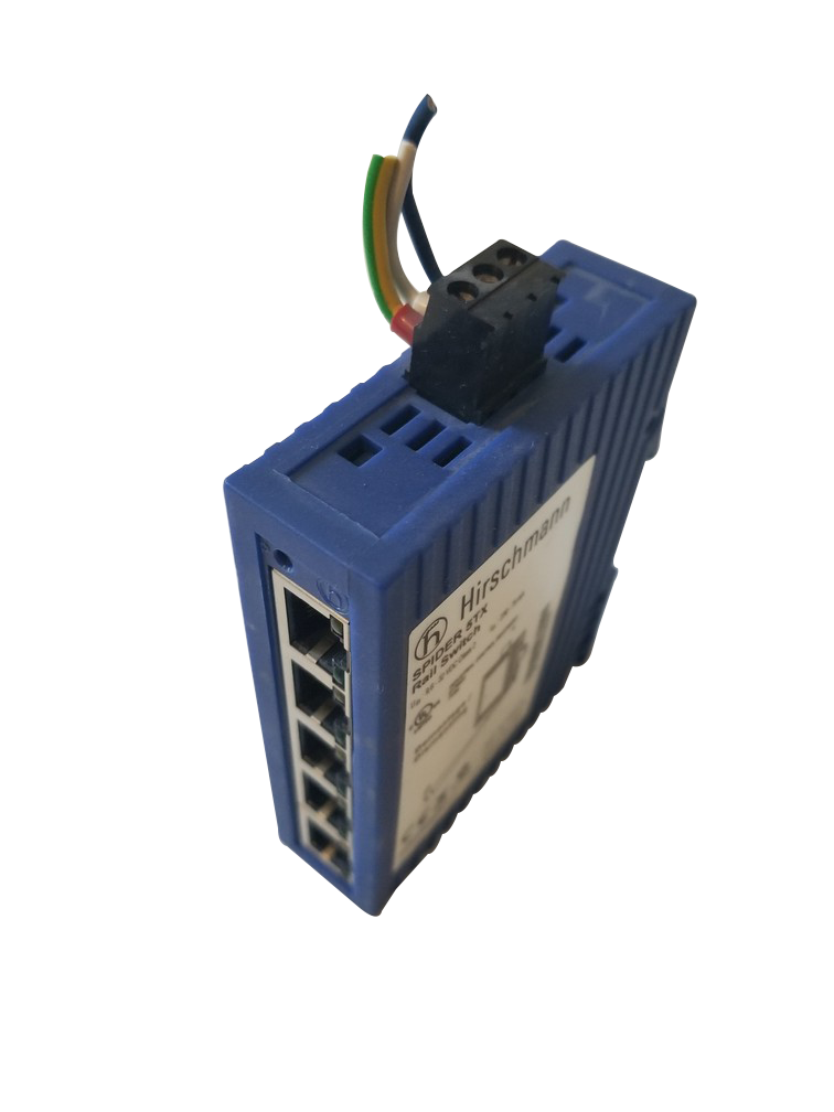 HIRSCHMANN SPIDER 5TX ETHERNET RAIL SWITCH