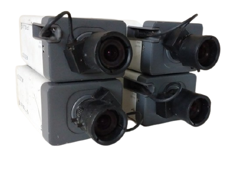 Sony SNC-CM120 IPELA Megapixel Indoor Box IP Security Camera -Lot of 4