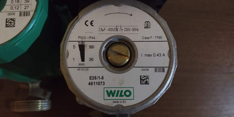 WILO circulatiewaterpompen