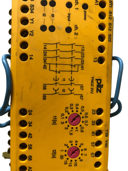 2x PILZ PNOZ2VJ Safety Relay - 24VDC 3S 1O 2SZ - A1 Customer