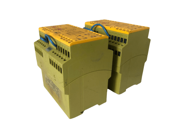 2x PILZ PNOZ2VJ Safety Relay - 24VDC 3S 1O 2SZ