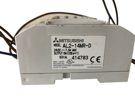 Mitsubishi AL2-14MR-D - Alpha Xl Base Unit 8AI 8DI 2HS 6DO 24VDC,