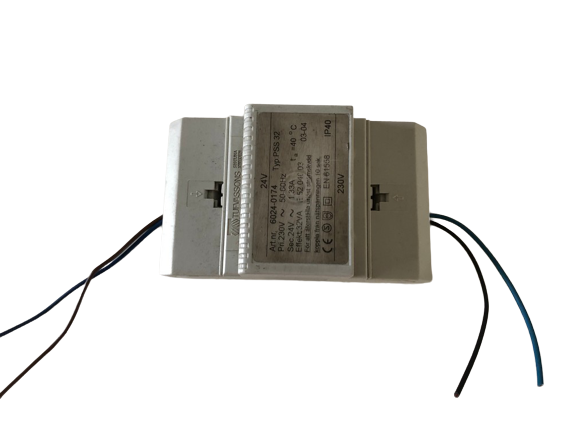 Tufvassons Power Transformer 230VAC , output : 25VAC, Artnr: 6024-0139