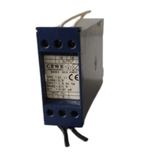 Cewe Instrument DI 11 Input 5A 50Hz Output 0-20mA