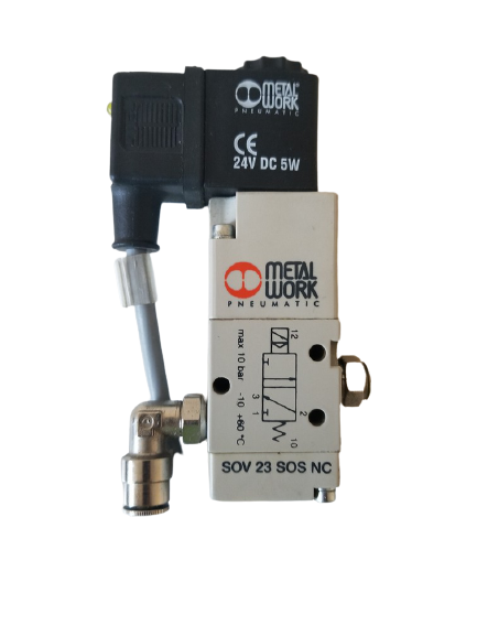 Metal Work SOV 23 SOS NC SOLENOID PNEUMATIC VALVE
