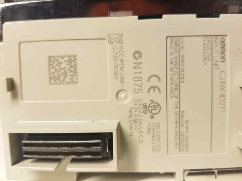 Omron CPM2C-20CDT1C-D Programmble Controller Input Unit CJ1W-ID211 and Omron S8VS-06024/ED2