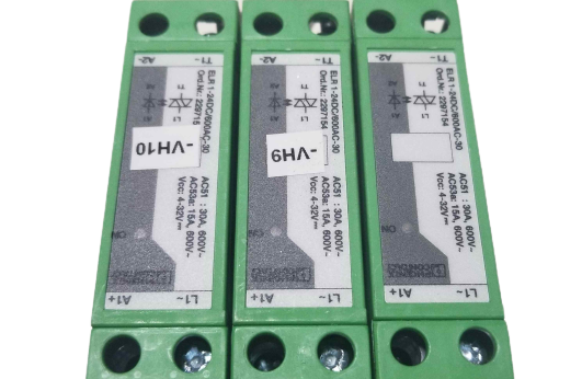 Lot Of 3x Phoenix Contact Solid-State Contactor ELR 1- 24DC/600AC-30