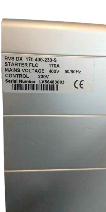 Solcon RVS DX 170 400-230-S Digital reduced Voltage Starter