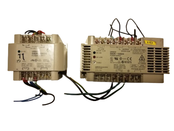 Omron Power Supply S82K-03024 and S82K-10024 Output DC24