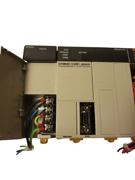 Omron SYSMAC PLC CQM1 CPU41-V1 + OC222 + OCH + PA203
