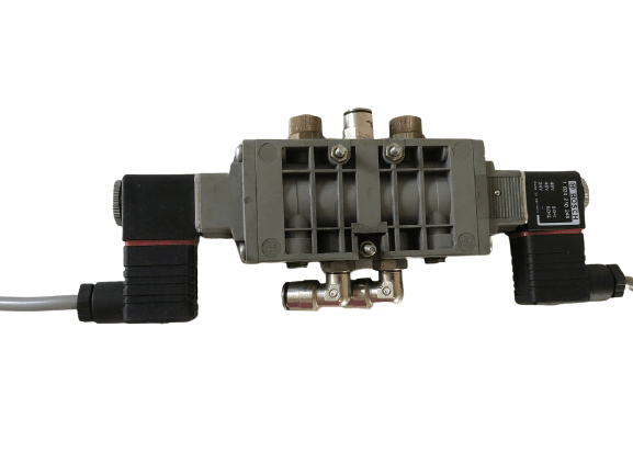 BOSCH REXROTH pneumatic valve No. 0820023602 + 2x coils 1824210243 - A1 Customer