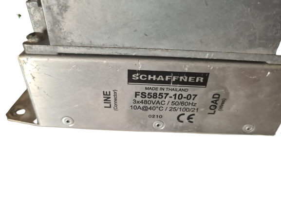 Yaskawa Electric CIMR-J7AC42P2 Drive and Schaffner FS5857-10-07 Line Filter