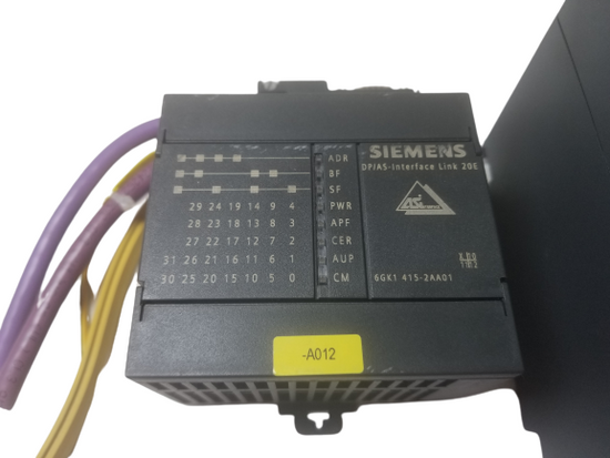 Siemens 6GK1415-2AA01 DP/AS-Interface Link 20E & Siemens 6ES7 307-1BA01-0AA0 Regulated power supply PS307