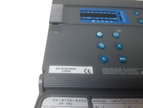 Johnson Controls DX-9100-8454 L0324 Extended Digital Controller