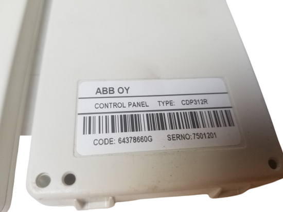 Abb CDP-312R Control Panel 