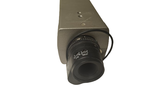 Ikegami B/W ICD-40E CCD Camera & Cosmicar TV Lens 12mm 